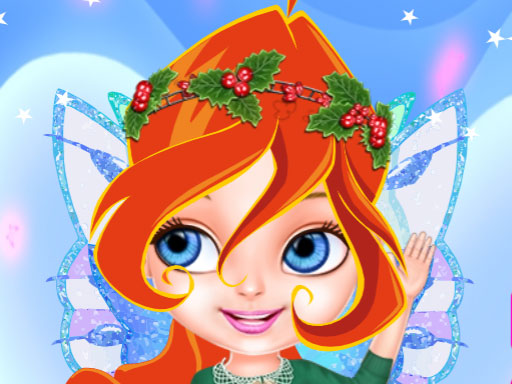 Little Bloom Christmas Dress Up Online Games For FREE