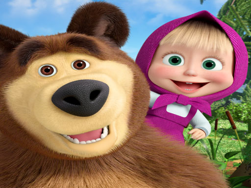 Masha And Bear Jigsaw Puzzle Online Games For FREE