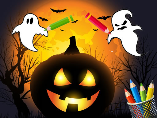 Scary Party Coloring Online Games For FREE